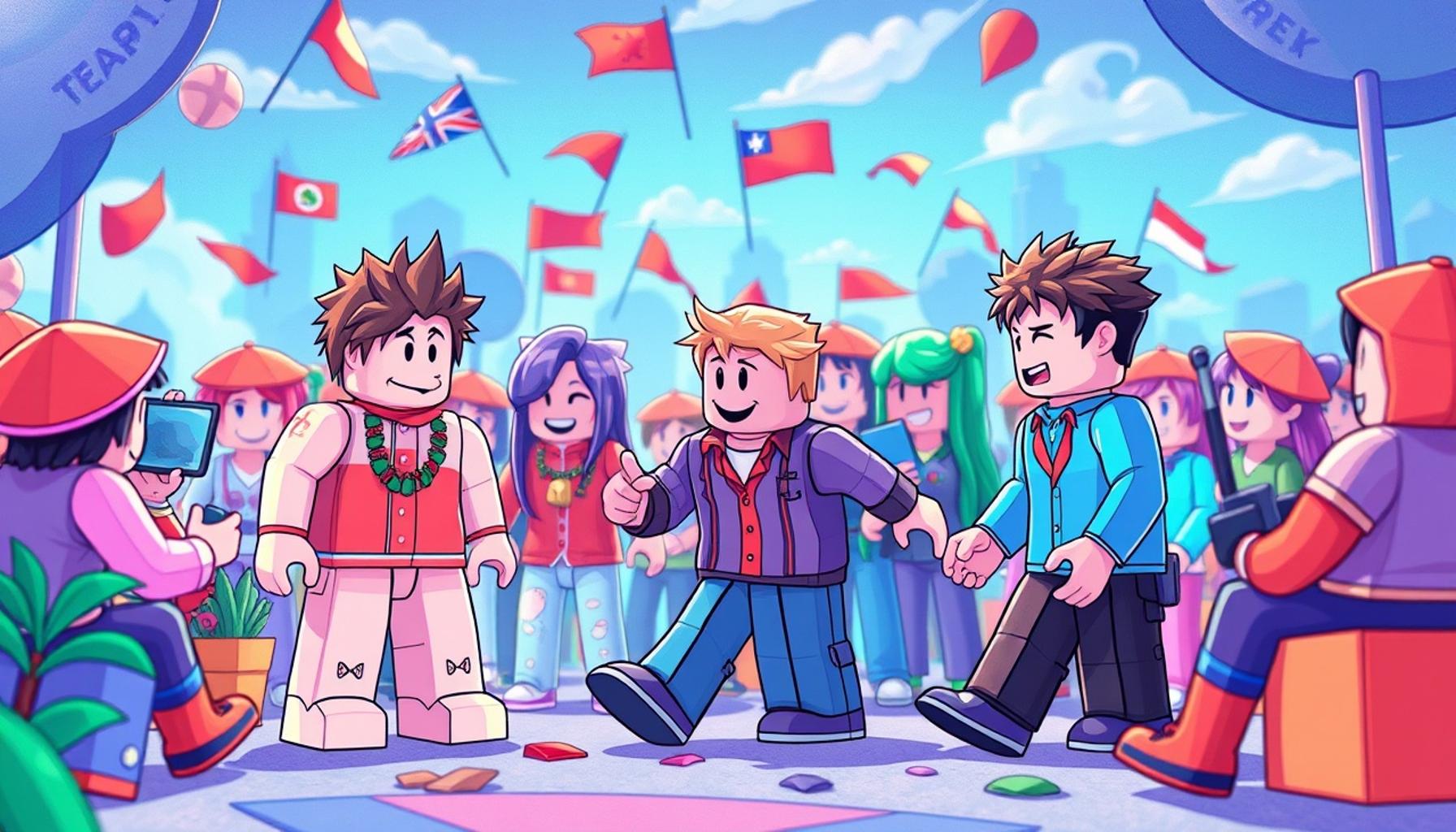 A Evolução das Interações Sociais entre Jogadores de Diferentes Países em Roblox
